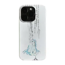 Adorable Kawaii Anime Girl Cartoon Phone Case Cover - iPhone 15 Plus (A)