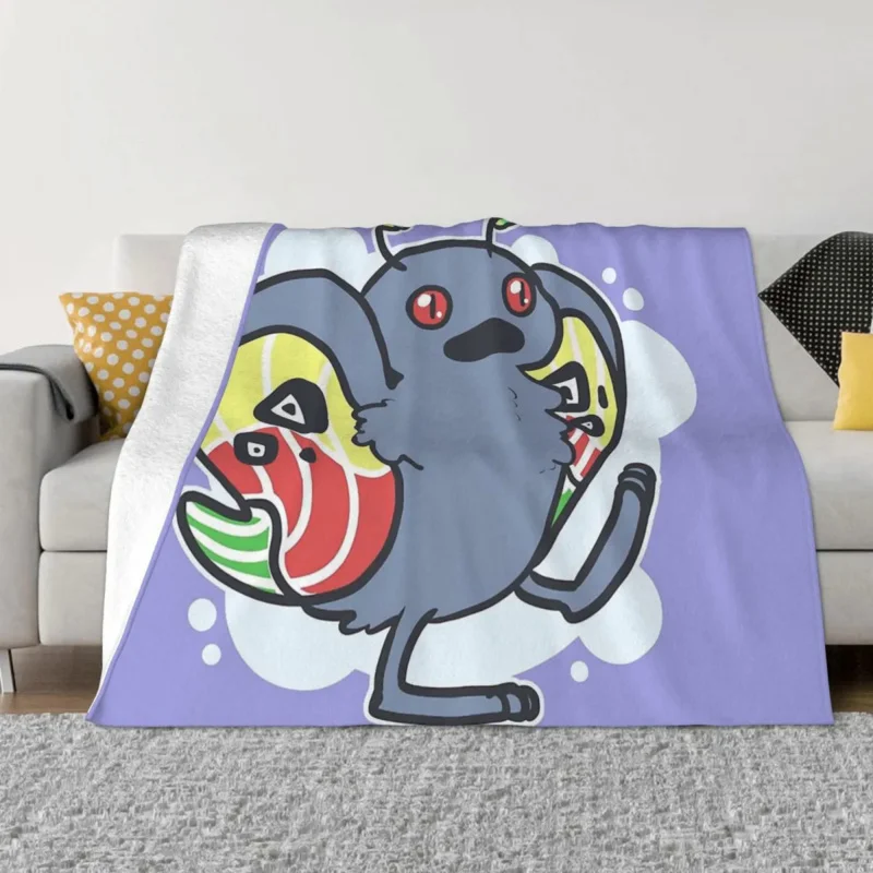 

Persona 5 P5 Game Le Mothman Portable Warm Throw Blankets for Bedding Travel