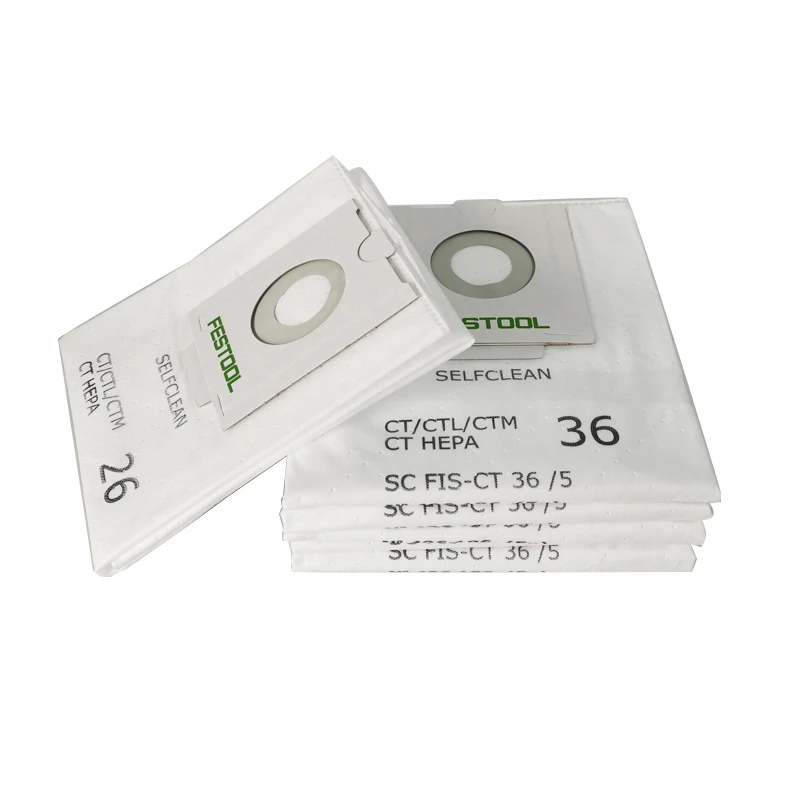 Original German FESTOOL Dry Ground Vacuum Cleaner Dust Bucket CT 26/36