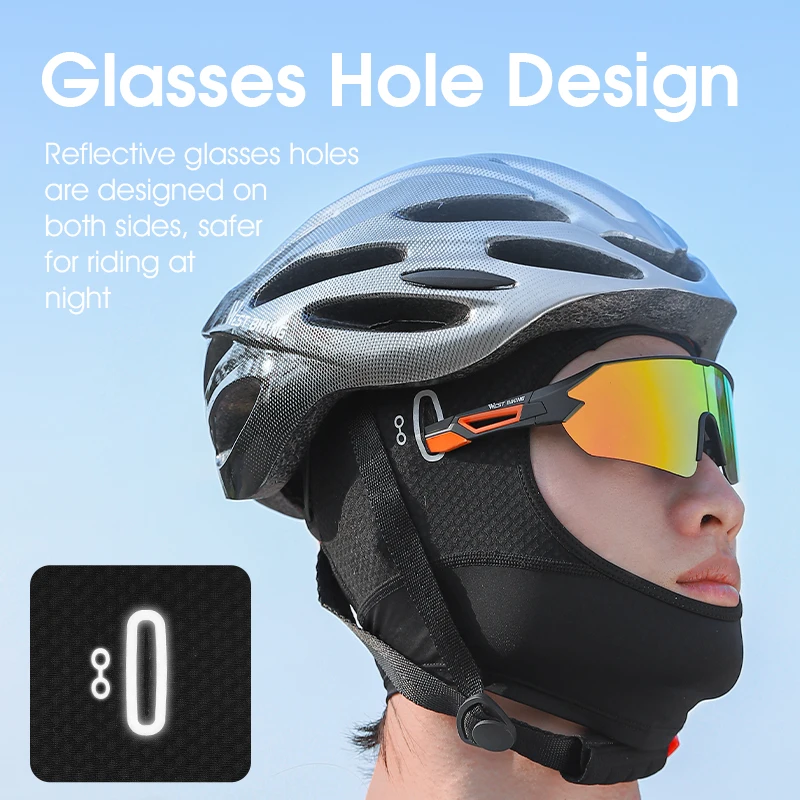 WEST BIKING Summer Cycling Cap Anti-UV Motorcycle Balaclava Ice Silk Sun Protection Sports Headwear Outdoor Bicycle Fishing Hat 4