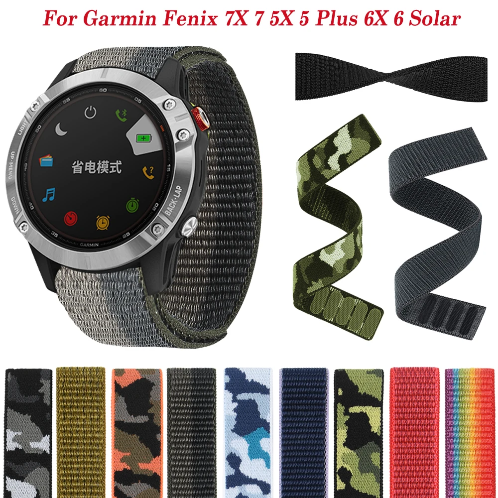 UltraFit 22 26mm Smartwatch Strap For Garmin Fenix 7 7X 6 6X Pro 5X ...