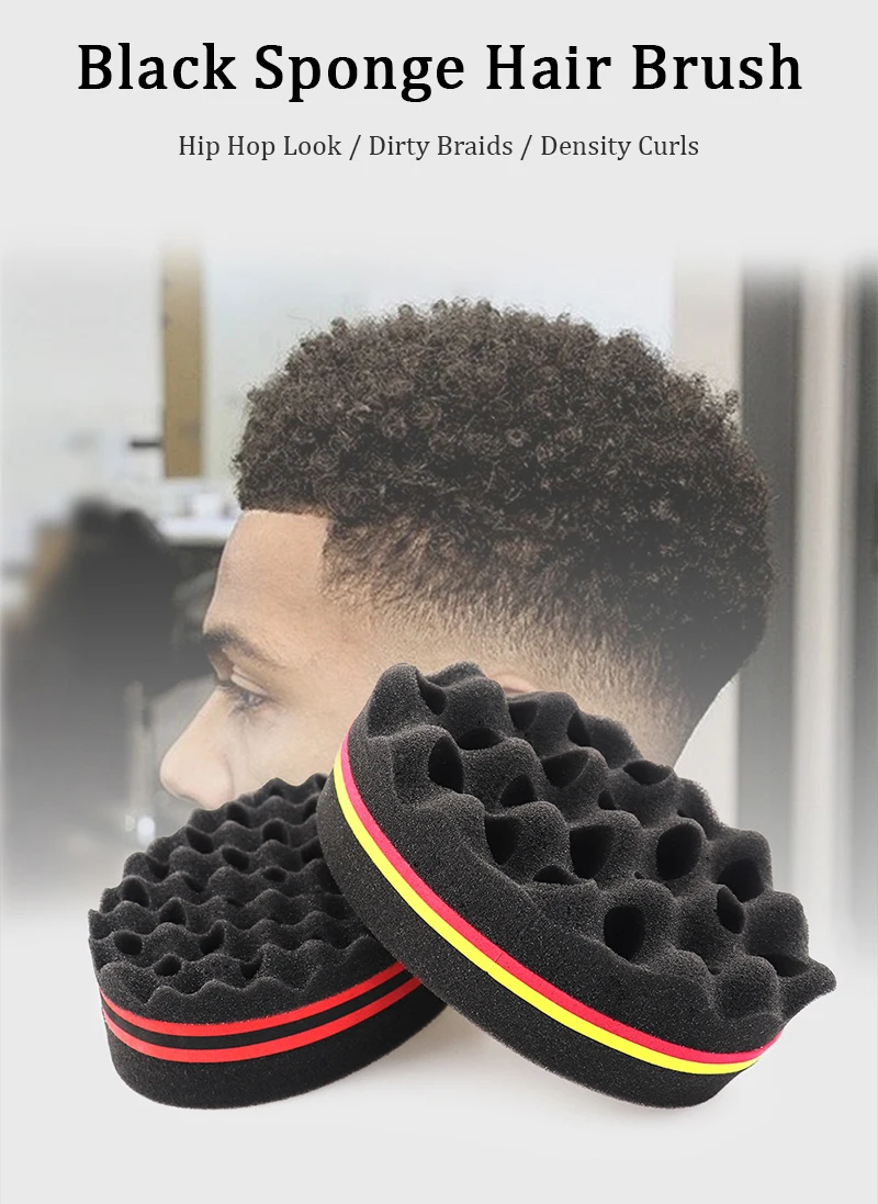 Breathable Perm Styling Brush Black People Twist Hair Sponge African Wavy  Afro Dreadlocks Dirty Braid Friction Hair Care Tool - Styling Accessories -  AliExpress