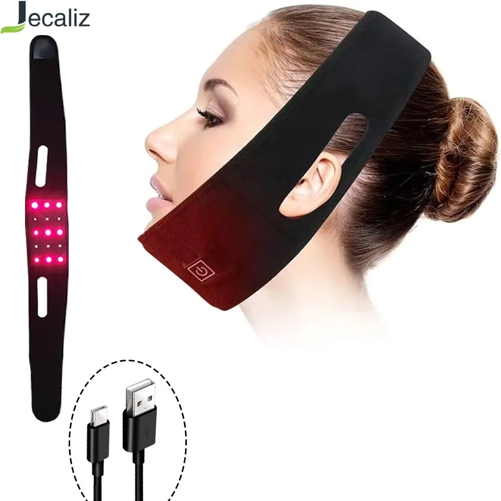 적색 및 적외선 홈 바디 벨트, 웨어러블 휴대용 슬리밍 벨트, 피로 해소 목 팔 손목 턱 다리 목 랩, 편안한 근육 