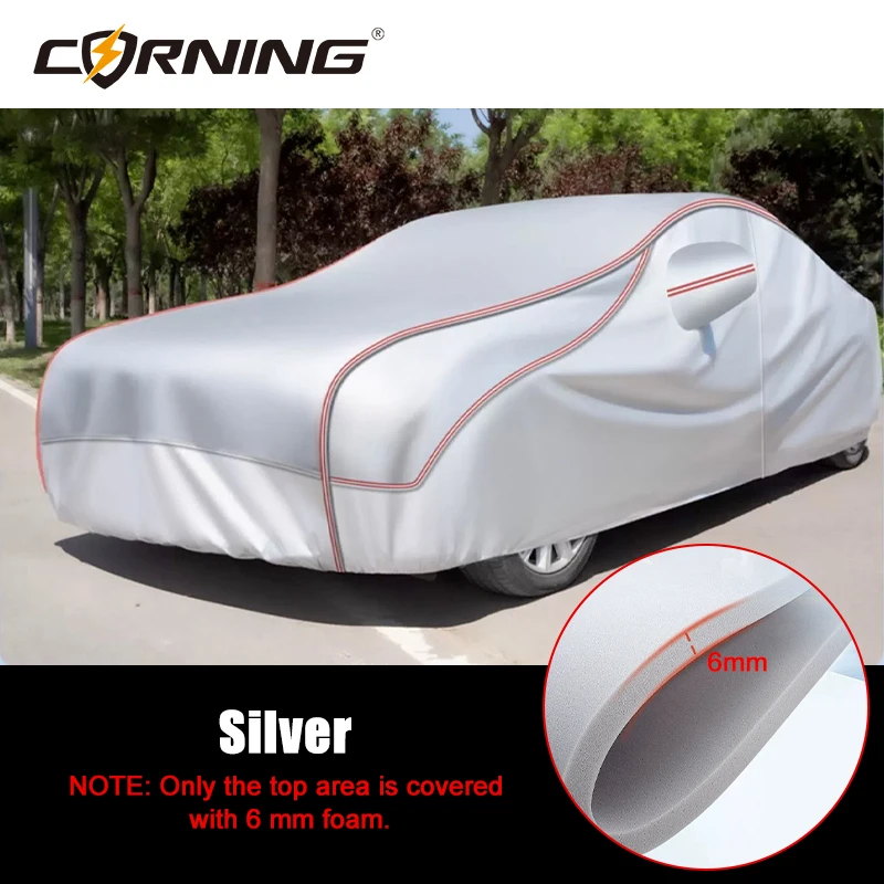 

Car Cover Sun Rain Protection Exterior Anti-hail Tent Dust Covers Winter Protector Outdoor Garage Accessories Automobiles Parts