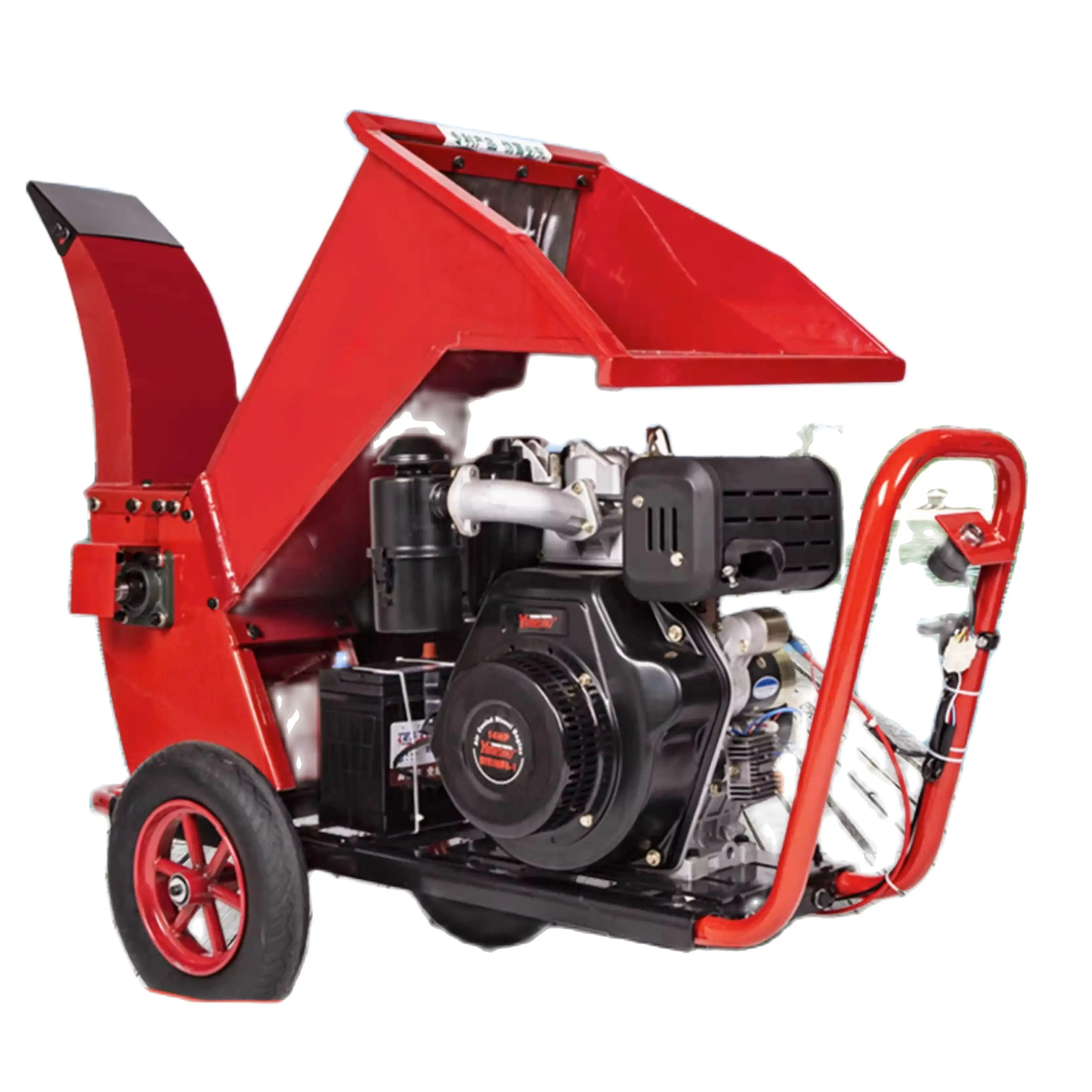 

The Orchard Branches of The Garden Branches Crushing Machine Crusher Mobile Agricultural Machinery Straw Grape Branches