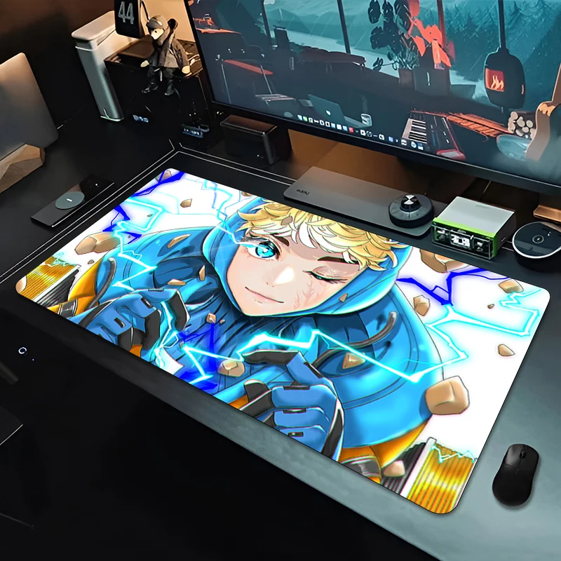 Apex Legends Wattson Gaming Accessories Mousepad Pc Cabinet Desk Mat Gamer Keyboard Office Mats Xxl Large Mause Carpet 900x400 3