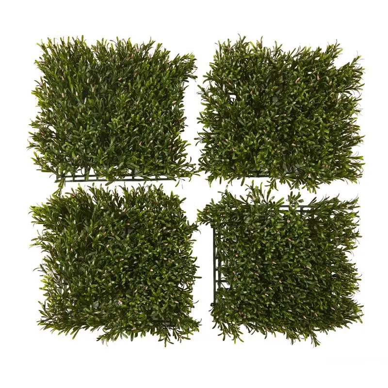 

Rosemary Artificial Plant Wall Foliage, 4 , Green