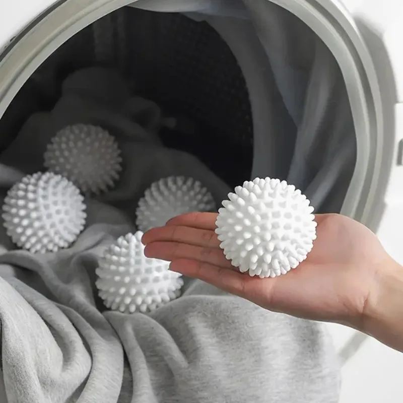 4pc Laundry Balls Designed for Washing Machines To Remove Dirt and Prevent Entanglements and Hair Removal Tools Are Convenient