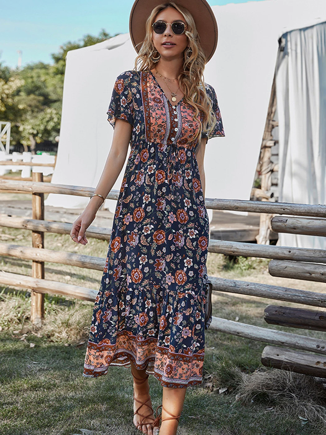 boho casual summer dresses