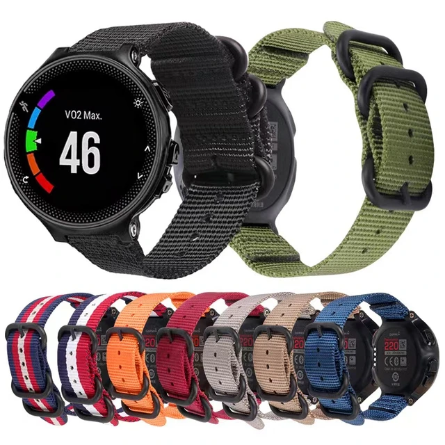 For Garmin Forerunner 235 Band Nylon Strap Bracelet For Garmin Forerunner  220/230/235/620/630/