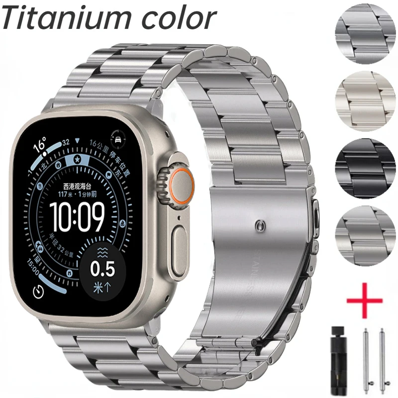 Premium Stainless Steel Metal Strap