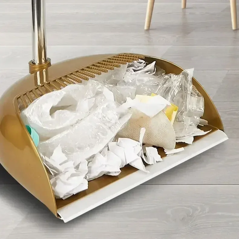 Sweeper Wiper for Floors Home Accessories Sweeping Dust Brush Multifunction Magic Broom and Plastic Dustpan Set Cleaning Tools - 5