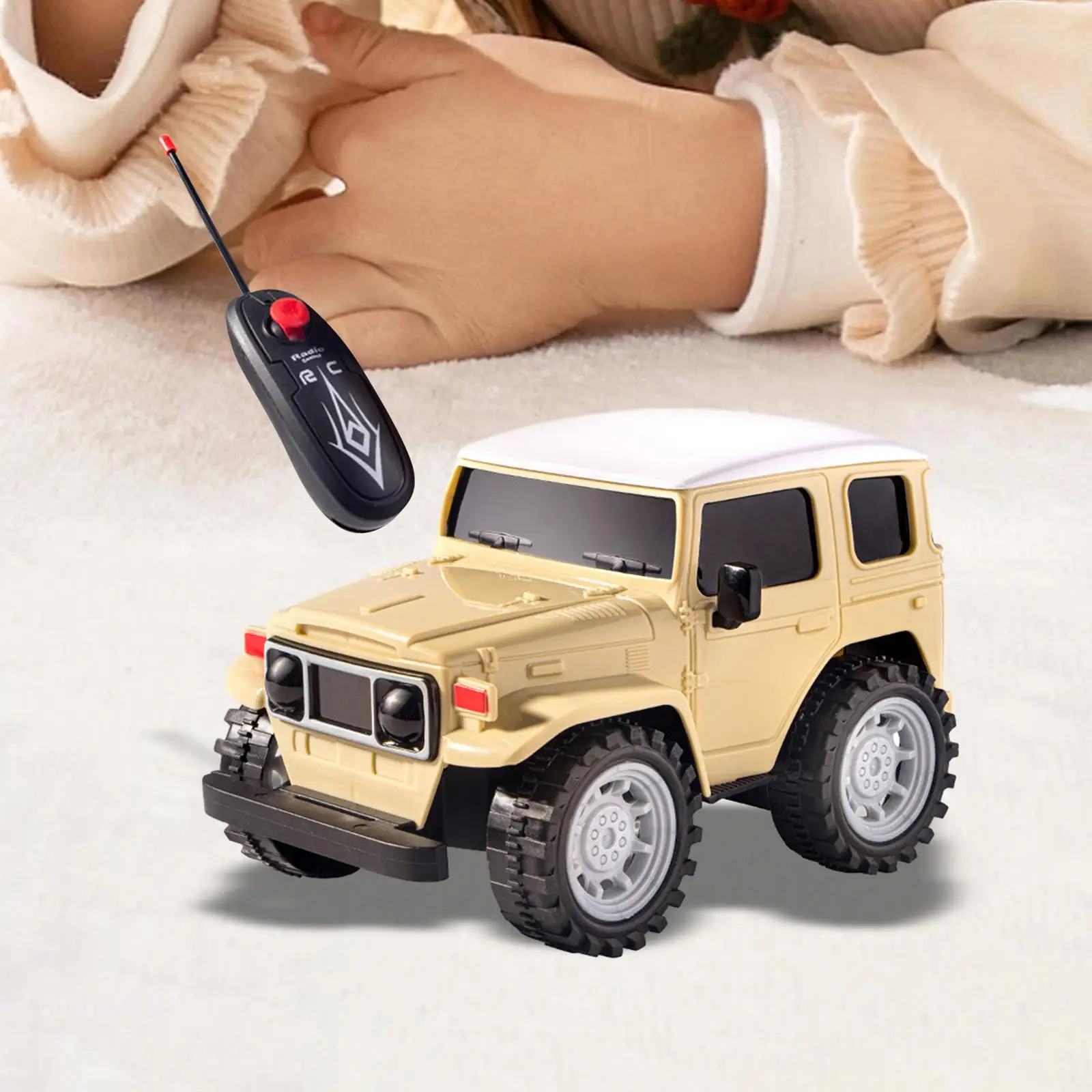 

Mini RC Car with LEDs Easy to Control Racing Car Vehicle for Kids Gifts