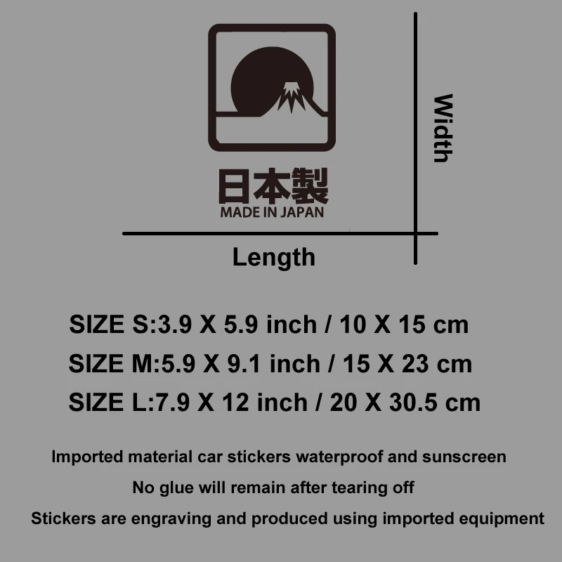 Sunset Over Mount Fuji - Premium Japanese Stickers