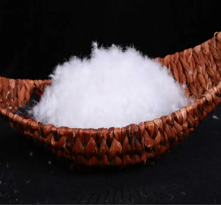 200g/lot washed down 95% pure large white sticky goose down,DIY pillow jacket core coat bulk goose piumino donna