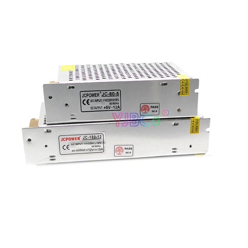 5V 12V 24V 48V 36V Aluminum Power Supply 3A 5A 10A 15A 20A 25A 30A 40A 50A 800W LED light Switch transformer drive AC 110V 220V