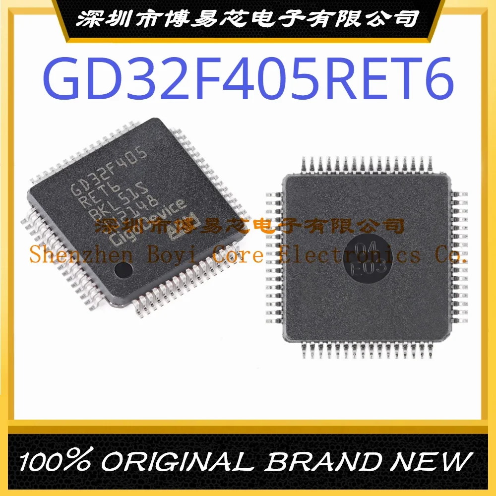 GD32F405RET6 Package LQFP-64 New Original Genuine Microcontroller IC Chip Microcontroller (MCU/MPU/SOC) mc56f8037vlh mc56f8037v mc56f8037 mc56f mc56 ic mcu chip lqfp 64