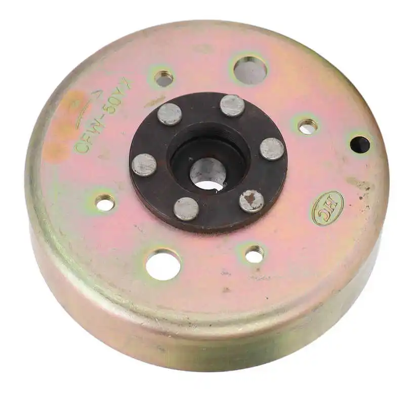 Bicycle Transmission Flywheel Magneto Flywheel Rotor Long Service Life Stator Flywheel Temperature Resistance For GY6 50 60 80 Go Karts Scooters ATV UTV