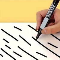 1-100Pcs Waterproof Oil-based Marker Pen Quick Dry Black Blue Red Ink Permanent for Metal Glass Stationery Art School Supply 4