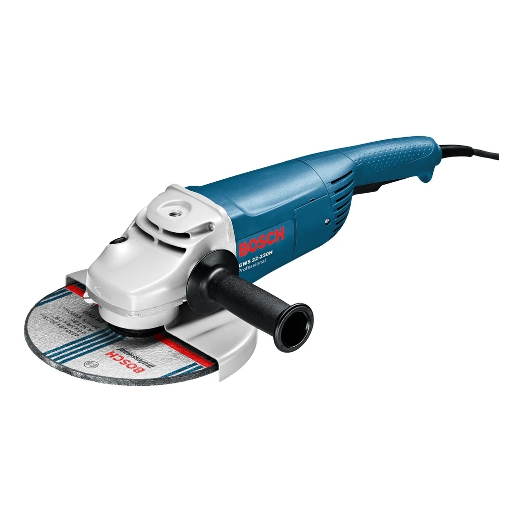 Машина шлифовальная угловая Bosch GWS22-230H (Y03 103) (Мощность 2200 Вт диск 230 мм 6500 об/мин