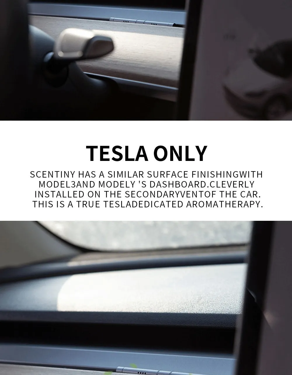 Für 2023 Tesla Model 3 Model Y 2022 Aromatherapie Frische Luft  Desodorierung Auto Parfüm Unsichtbare Luft Auslass Duft Zubehör