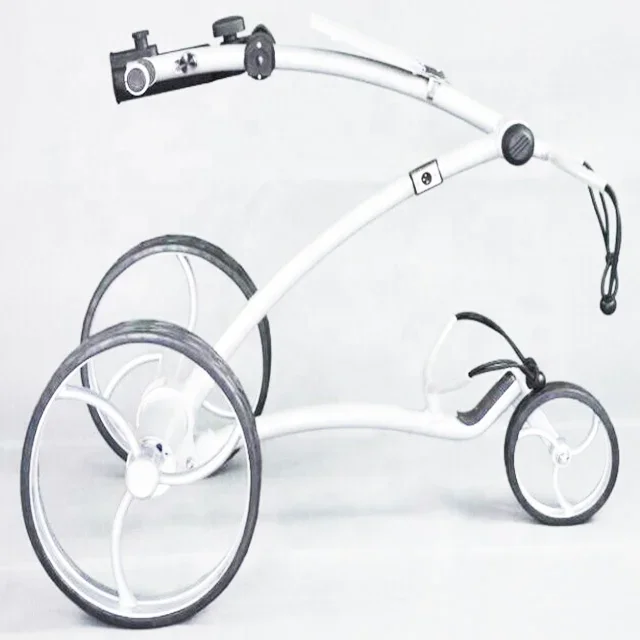 Hot selling aluminium alloy Electric Golf Trolley with down brake
