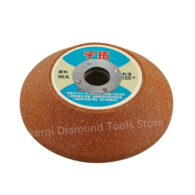 Mola A Tazza In Corindone Bianco 80# - 75x32x20mm Per Smerigliatrice - Foto 6