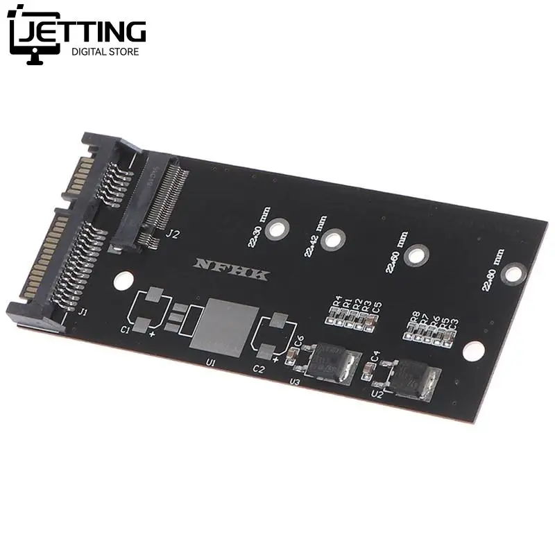 M.2 SATA Adapter Raiser M2 to SATA Adapter M.2 to NGFF Converter 2.5" SATA3 Card B Key 2230-2280 M2 SSD m2 to sata adapter m2 ssd adapter