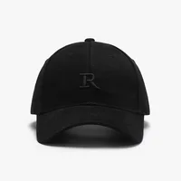Letters Cotton Visors Embroidery Hard Top Large Size Men's Peaked Cap All-Matching Breathable Curved brim Women's Baseball Cap 2