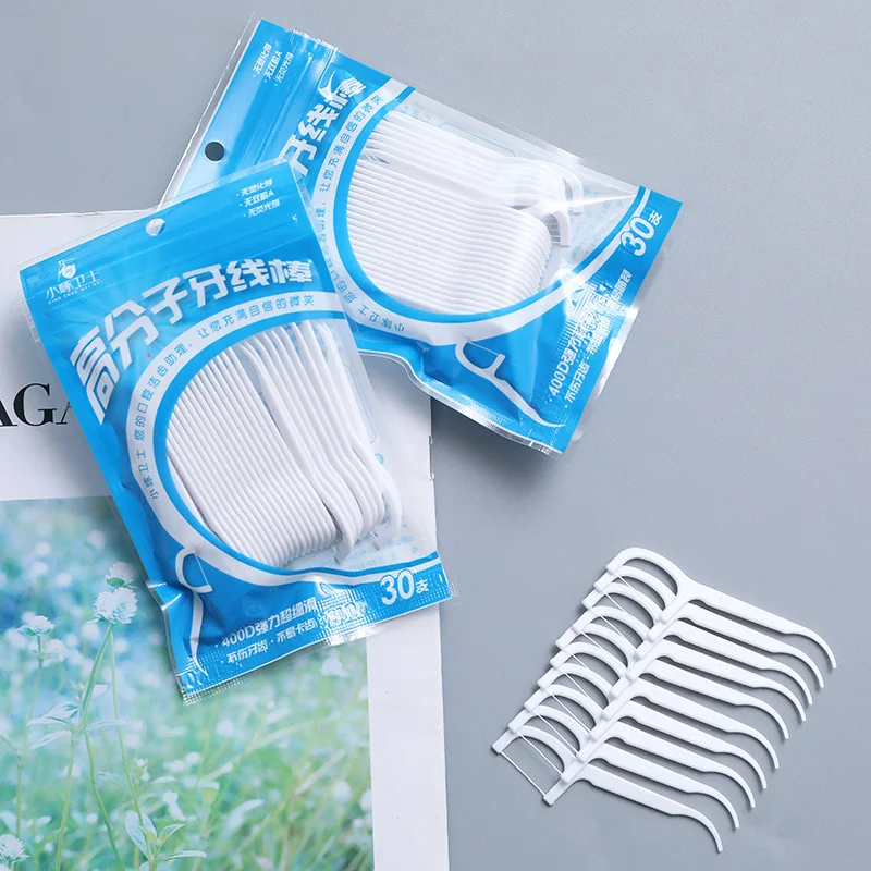 Dental Floss Flosser Picks Toothpicks Teeth Stick Tooth Cleaning Interdental Brush Dental Floss Pick Cleaning Tooth Dental Floss Stick Dental Floss Sticks Dental Floss Dental Cleaning Tools 100pcs
