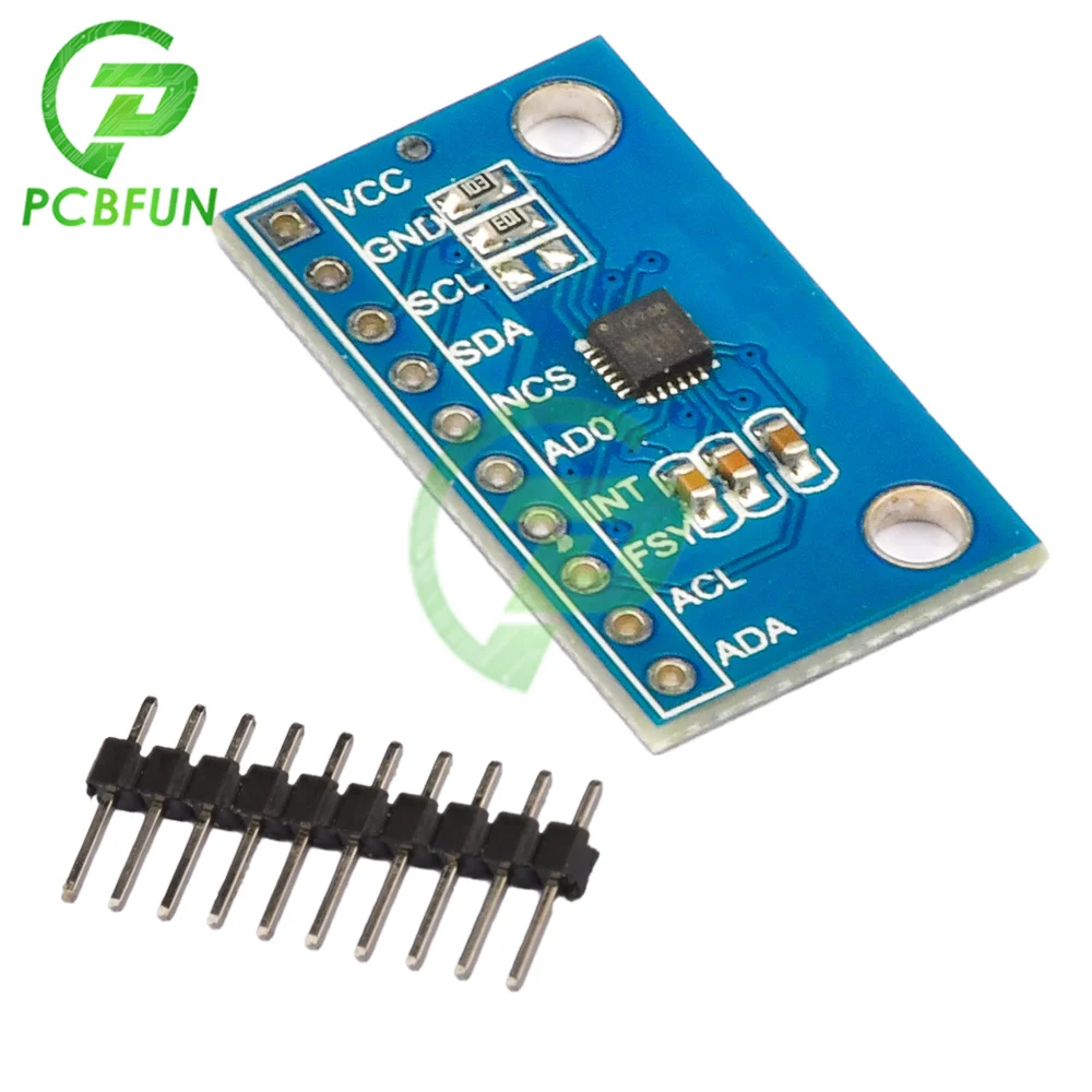 

ICM20948 9-Axis Sensor Module IIC/SPI Interface 3-Axis Gyroscope +3 Axis Accelerometer + Magnetic Field Digital Motion Processor