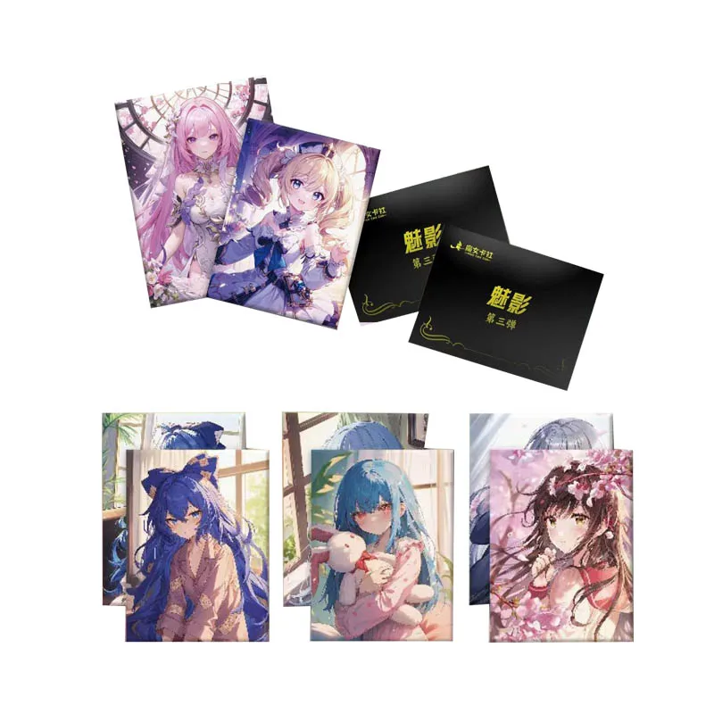 

Goddess Story Collection Witch Card Club Phantom A4 Wave3 Girls Acg Beautiful Color Temptations Beautiful Girl Trading Cards