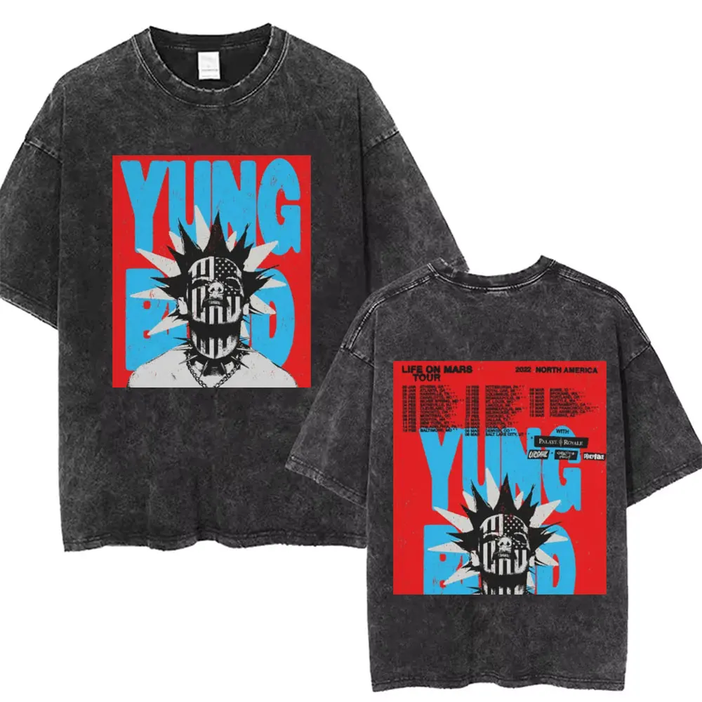 Yungblud 【 Life On Mars Tour Vintage T-Shirt Womens 】 ファッション レディースファッション トップス Tシャツ カットソー YUNGBLUD T-SHIRT LIFE ON MARS TOUR – Rageclothingstore