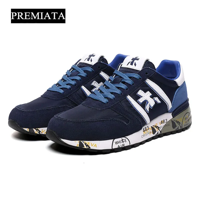 Premiata Scarpe Da Uomo Casual Sport Design Di Lusso Traspirante Impermeabile Multi-Colore Elemento Miglio Per Scarpe Primaverili E Autunnali