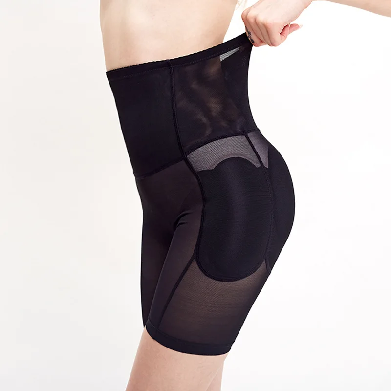 Women's Body Belly Tightening Safety Pants.Girdle Waist Trainer Double Compression BBL Shorts Tummy Control Sheath Slimming