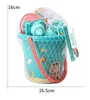 18PCS Children's Beach Toy Car Set Shovel Sand Digging Set Outdoor Beach Play Sand Beach Bucket Set 4