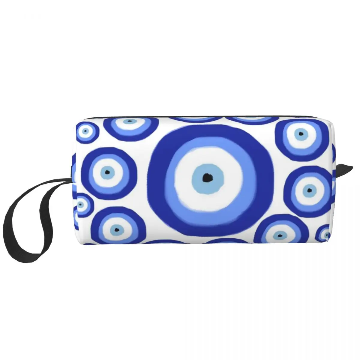 

Греческая косметичка с символом удачи для глаз, сумочка, косметичка для мужчин и женщин, сумки для туалетных принадлежностей, Органайзер