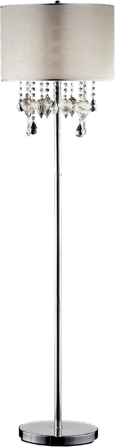 

Crystal Gold Peach Floor Lamp