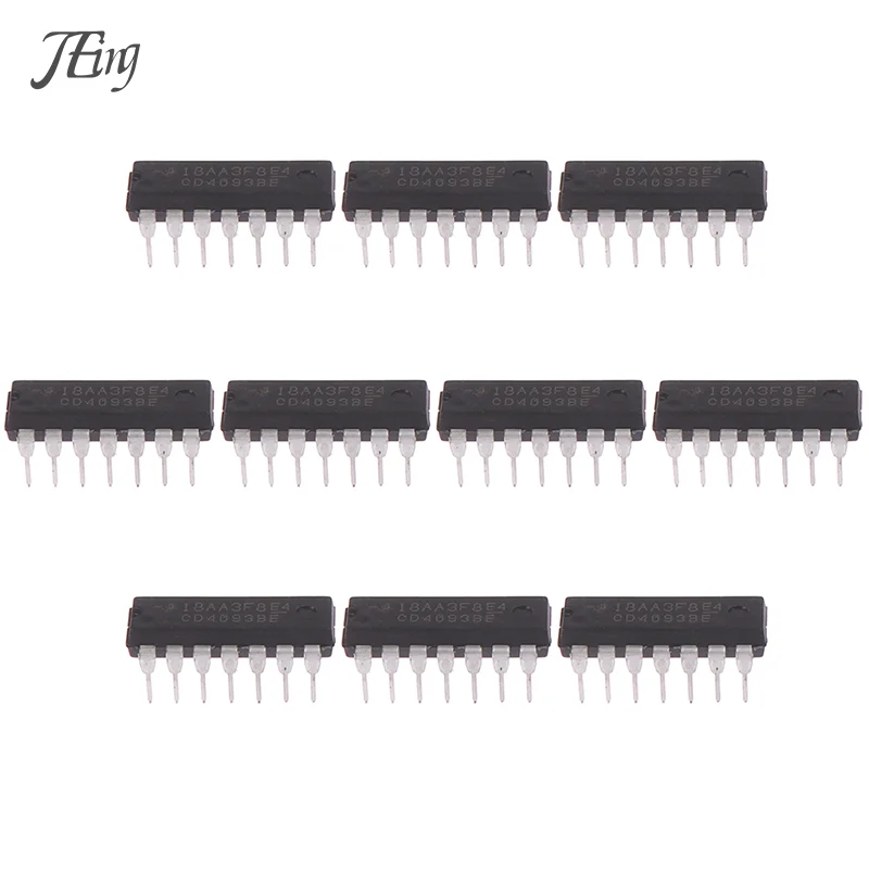 

Чип CD4093BE CD4093 4093 DIP-14 TI IC, 10 шт.