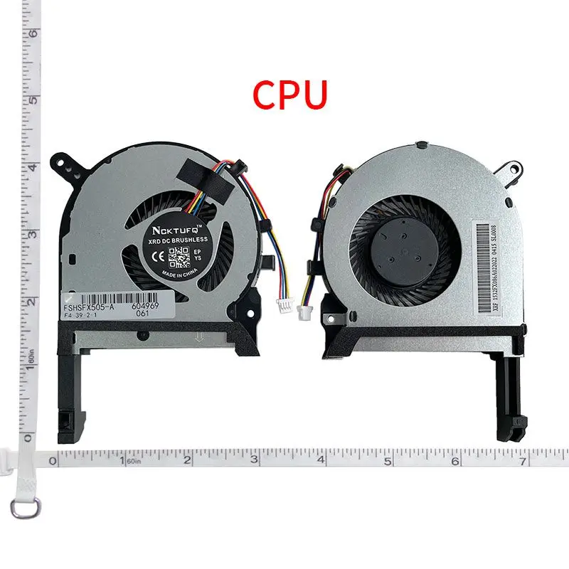 GPU CPU Cooling Fans NEW For ASUS FX95D FX505DD FX86 FX95G FX506 FA706 FX505GD FX505GE FX505GT FX705G FX505D FA506 FA506IV