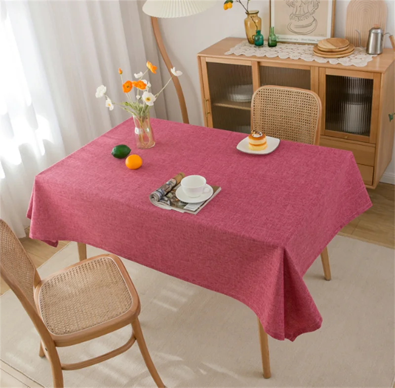 

Linen Natural Rectangle Table Cover,European Flax Linen Tablecloth,for Kitchen Dining Room Party Holiday Home Decor
