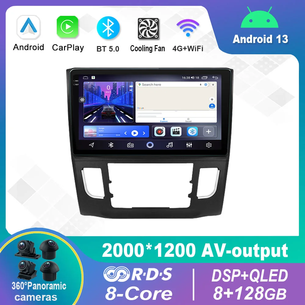 

Android 13.0 Car Radio Multimedia Video Player Navigation stereo For HONDA CRIDER 2013-2018 GPS Carplay 4G WiFi
