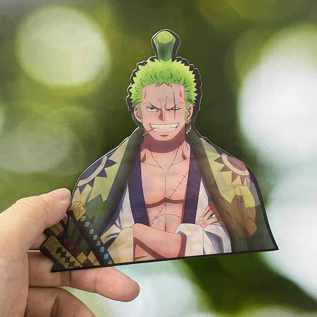 One Piece -- Roronoa Zoro Anime Decal Sticker