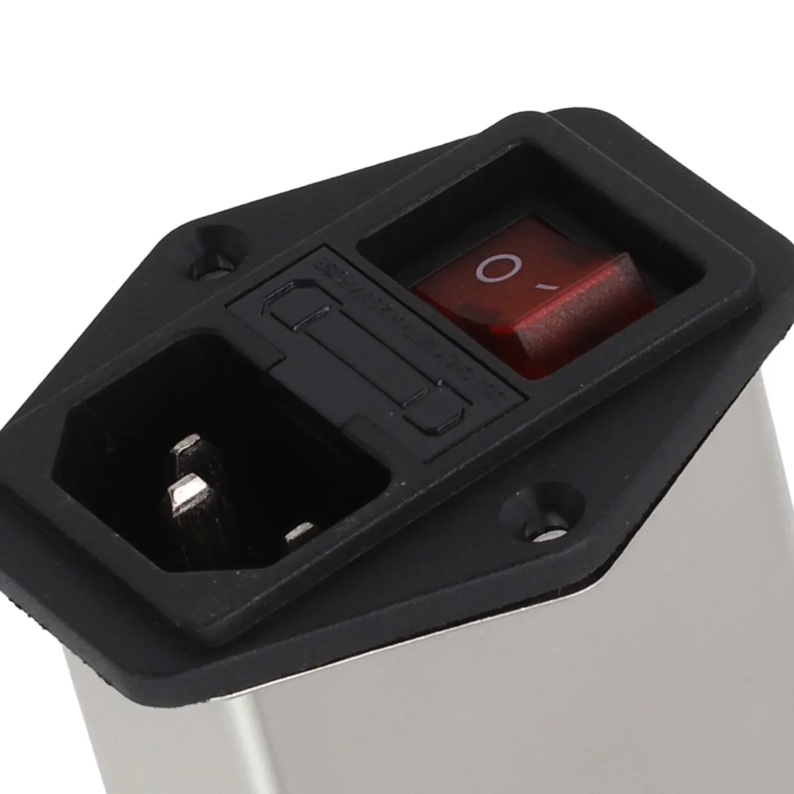 Power Filter IEC Socket Type Metal Power Filter With Light Safety Switch For Equipment 3A 6A 10A Black New