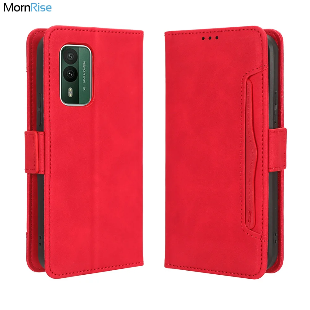 

Чехол-кошелек для Nokia XR21, Магнитный чехол-книжка с откидной крышкой и отделением для карт и фотографий, роскошные кожаные флип-Чехлы для телефона