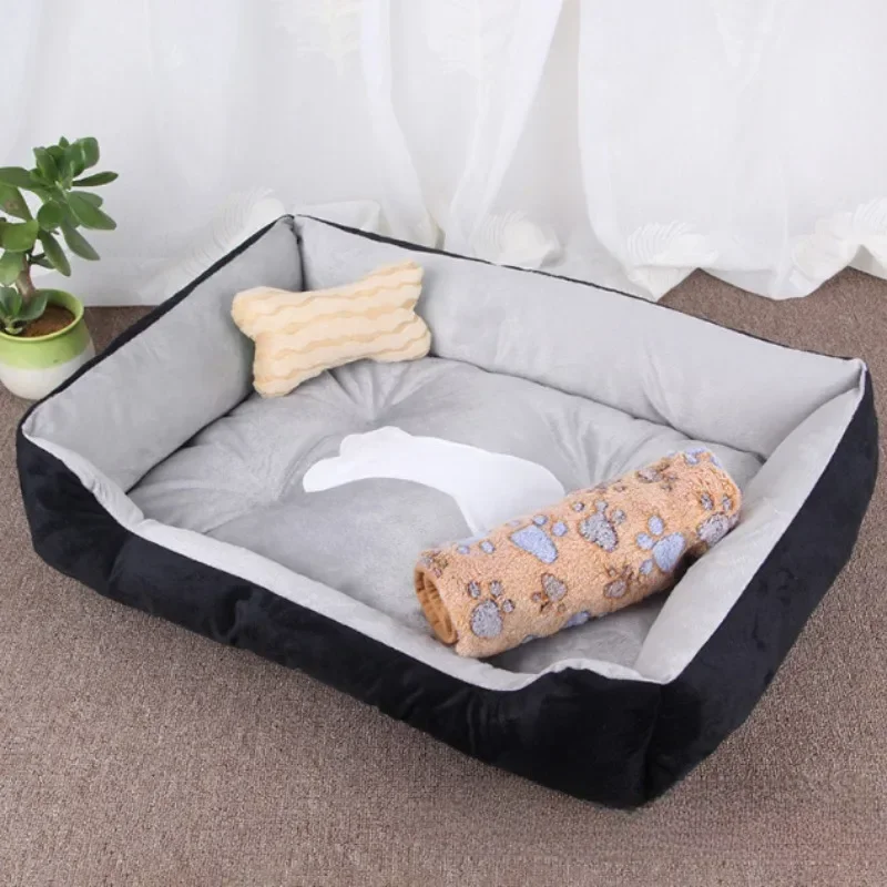 Title 4, Small Medium Internet Famous Pet Nest Dog Bed D...