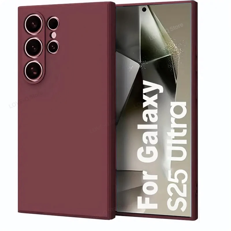 Original Silicone Phone Case with Camera Protective Cover