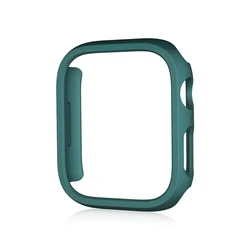 Premium Hard PC Hollowed Protective Case with Screen Protector for 46mm Series 11 10 (Green)