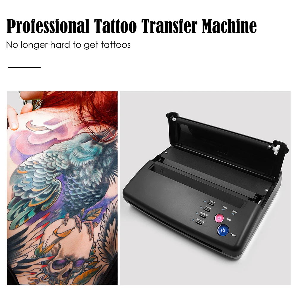 Tattoo Transfer Machine Stencils Device Copier Printer Drawing Thermal  Tools For Tattoo Photos Transfer Paper Copy Printing - Tattoo Stencils -  AliExpress
