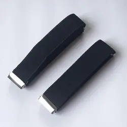 Fashionable Elastic Armband Sleeve Holders - Adjustable Arm Cuffs for Parties and Weddings (1 Pair) (Black)